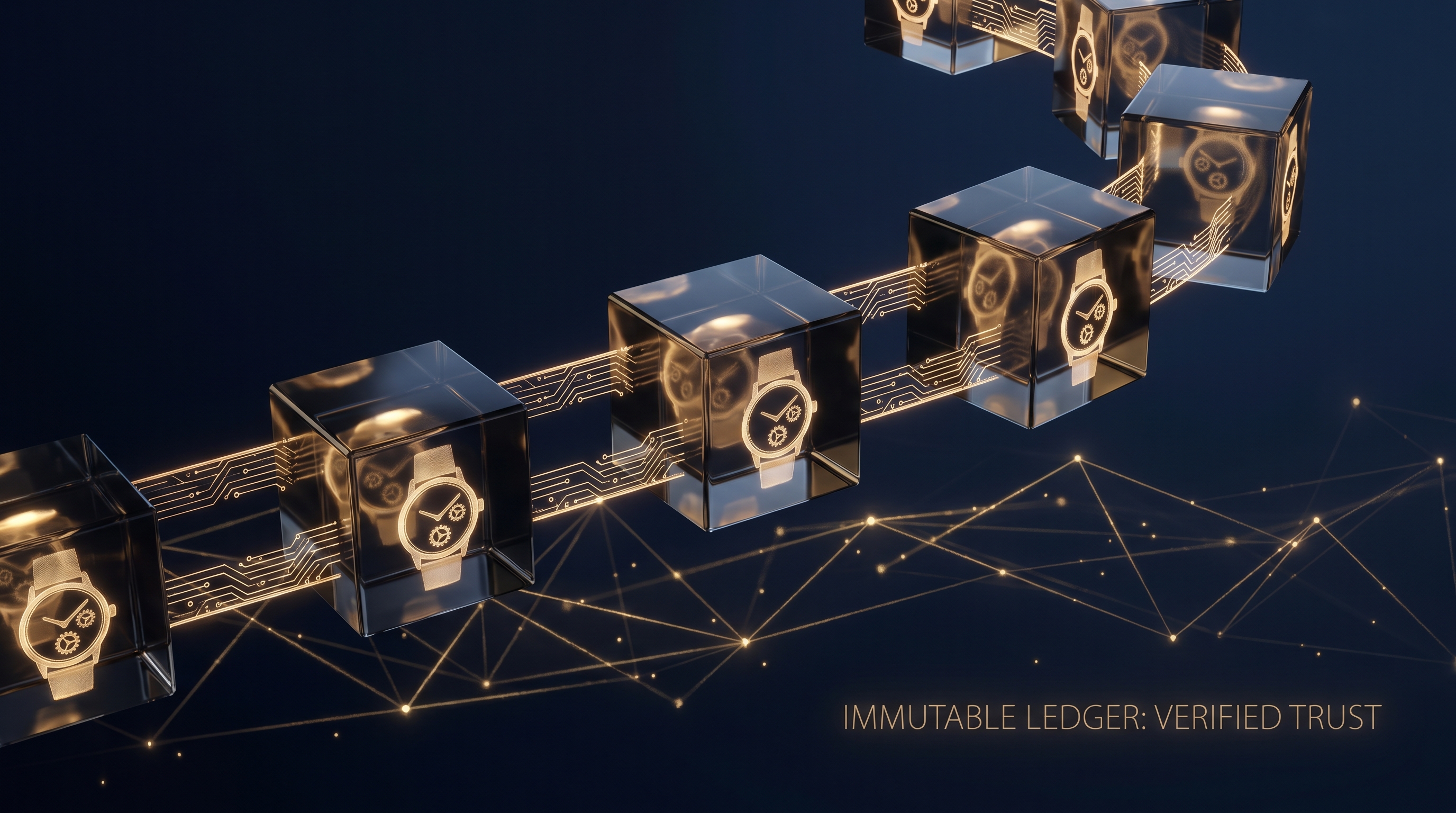 Tamper-evident digital ledger visualization