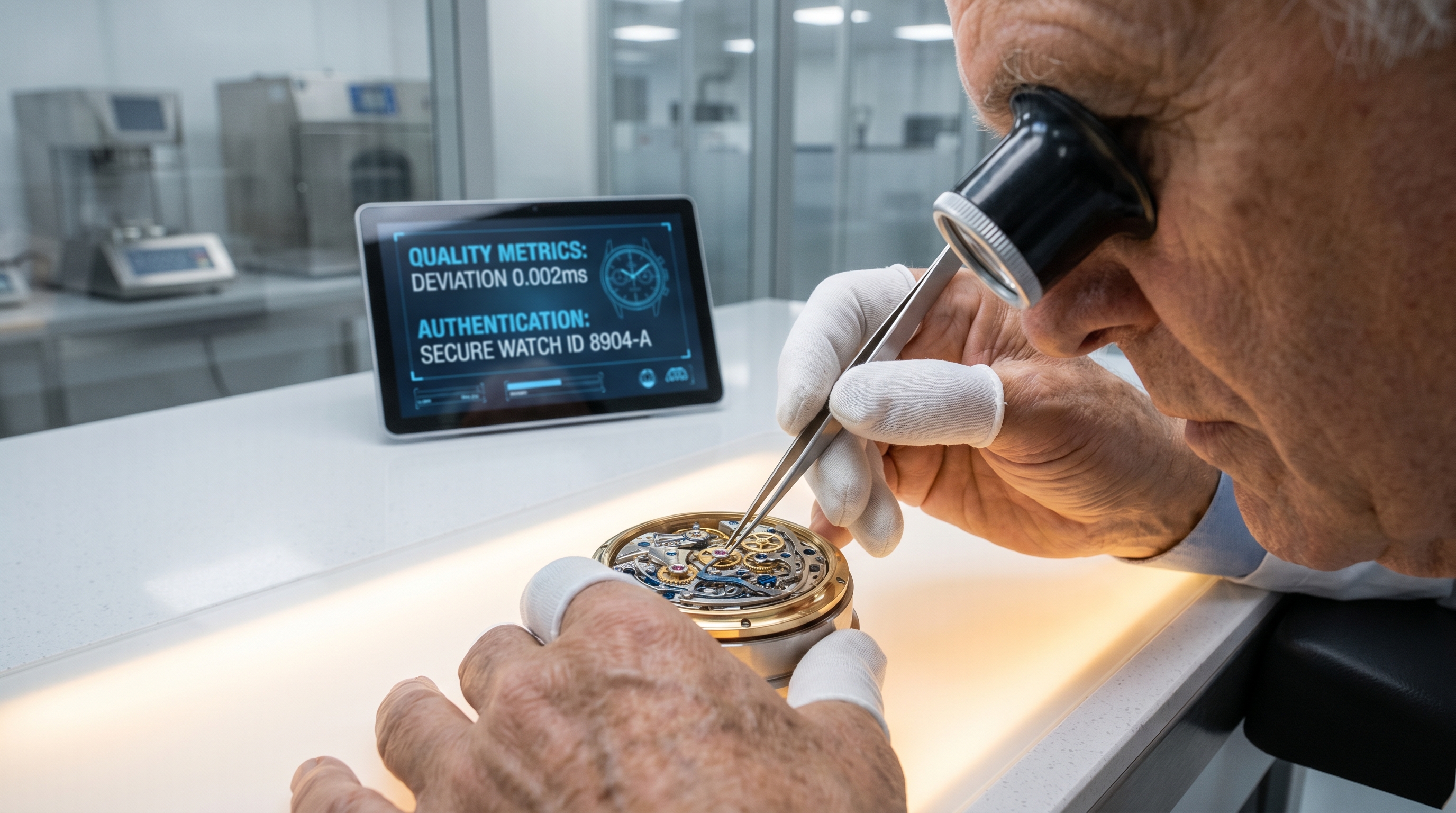 Luxury watch manufacturing and quality control